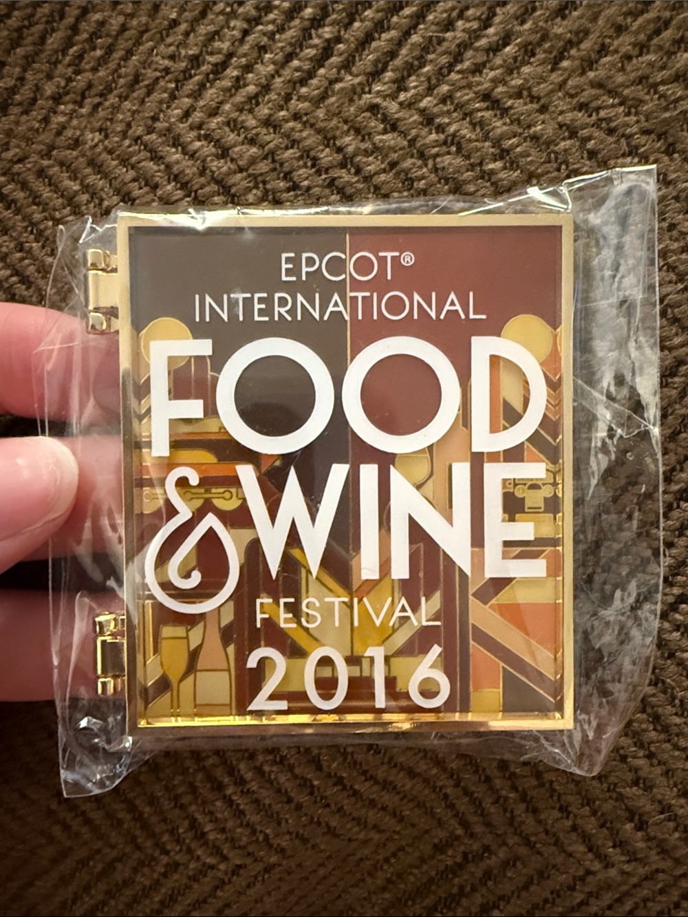 Disney EPCOT Food & Wine Festival Pin from 2016